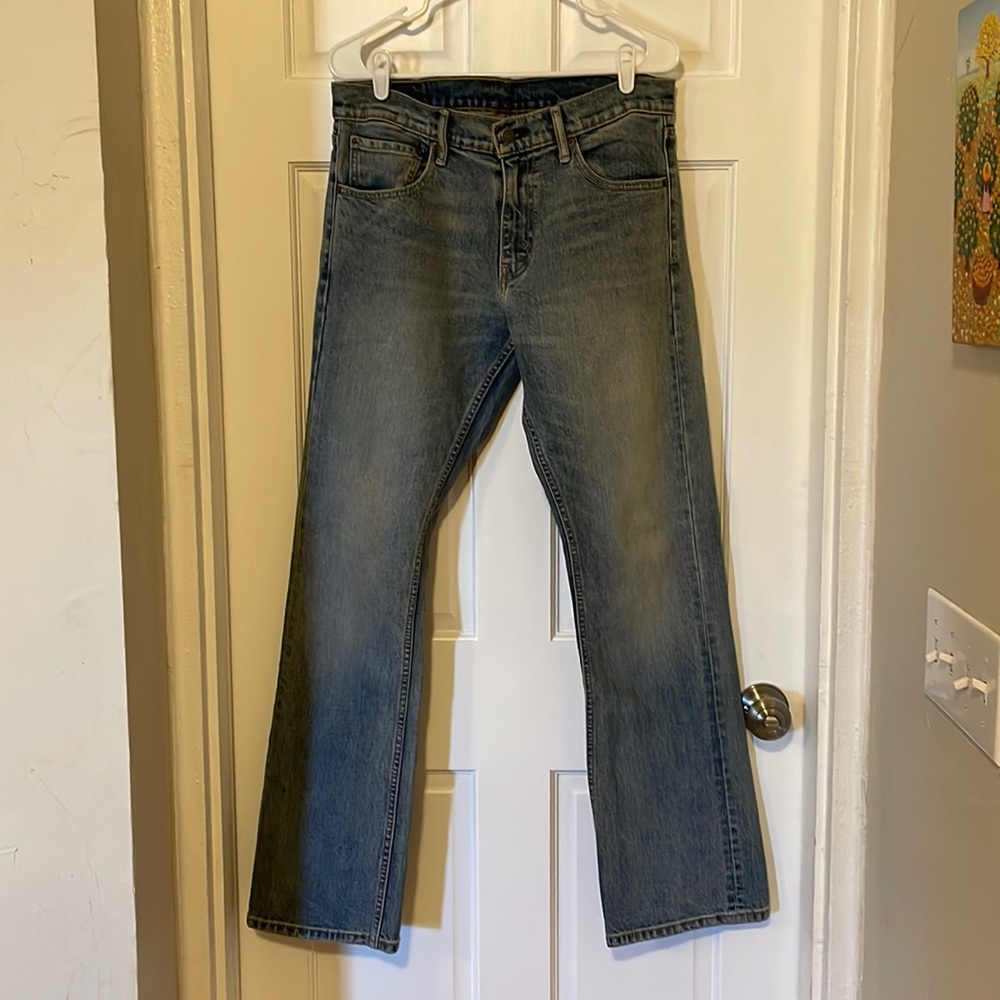 Levi’s men’s slim bootcut 527 31x32 jeans